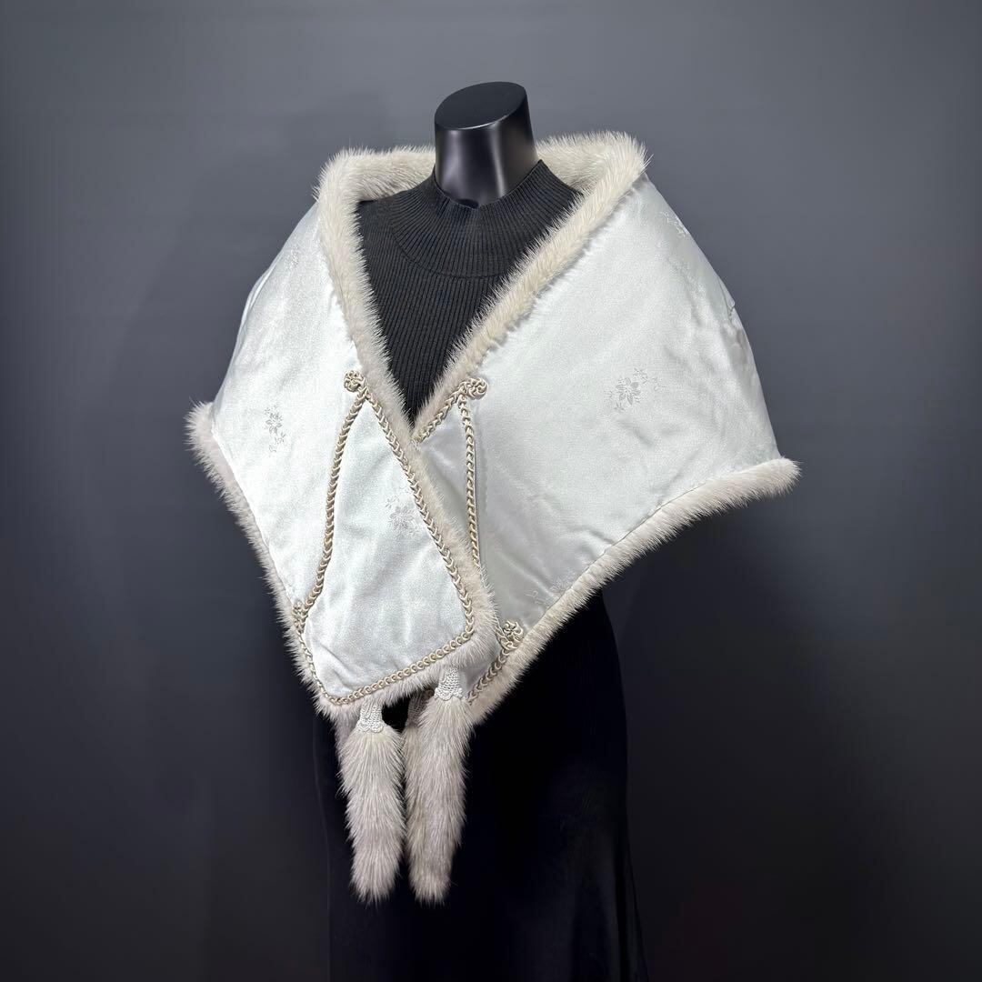 SAGA MINK】Superb Quality ファーショール サファイア | KS JAPAN
