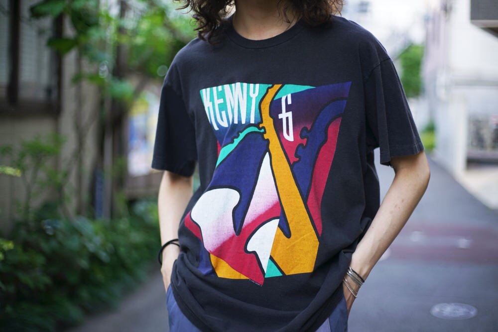 Kenny G [KENNY-G] Vintage Print T-shirt [1990s] Vintage Tour T