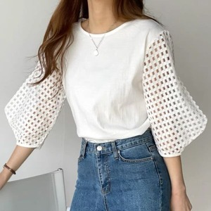 Cut-out Sleeve Pullover 502877