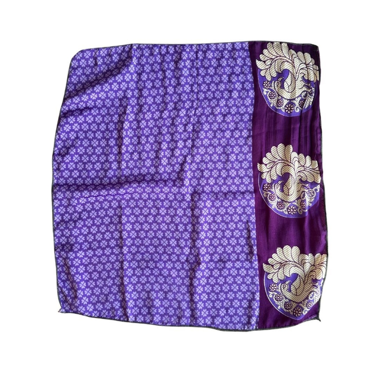 No.010| リサイクルサリースカーフ Sサイズ