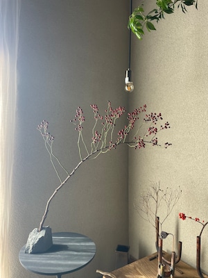石の花器・枝ものセット