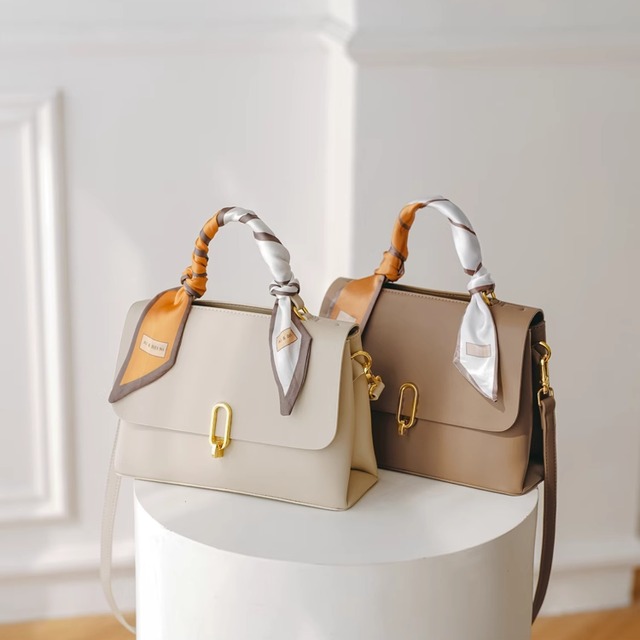 スカーフデザインハンドバッグ　　M0008