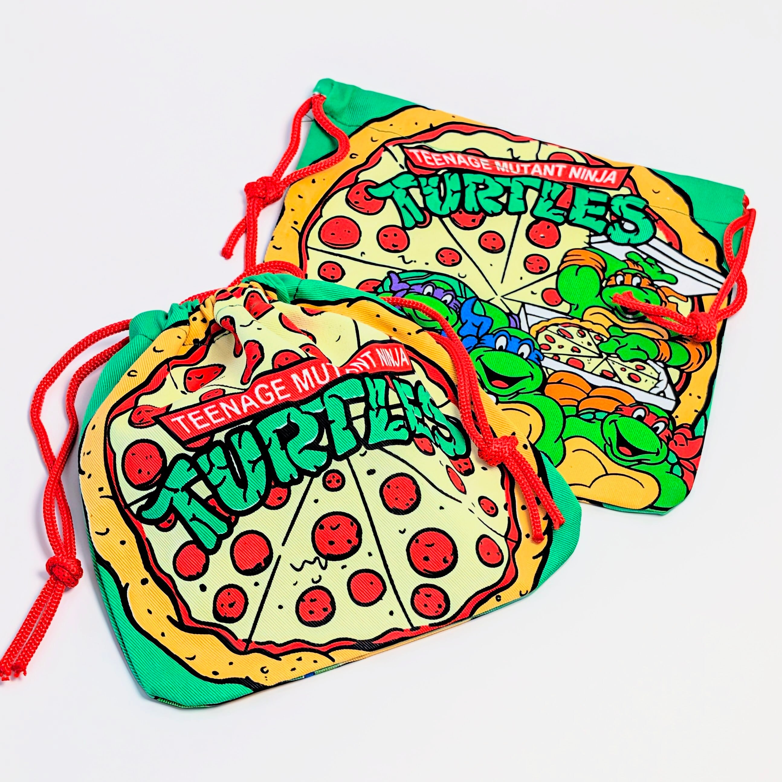 ✨️可愛すぎて何枚も欲しい♡✨️アメリカンキャラクターPURSE【 Teenage Mutant Ninja Turtles ( ティーンエイジ ミュータント ニンジャ タートルズ ) 】タートルズ / 巾着袋 〚アメリカン雑貨 アメトイ〛