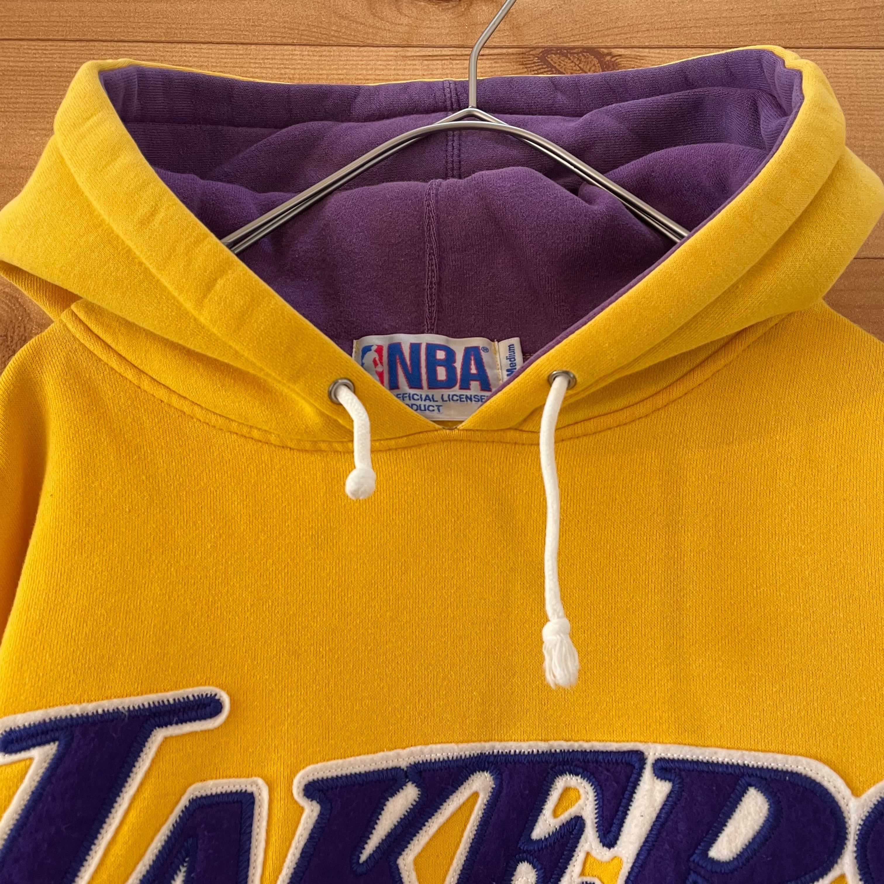 極希少レア　ヴァンテージ　レイカーズ　Lakers 刺繍ロゴ　ナイロン中綿JK