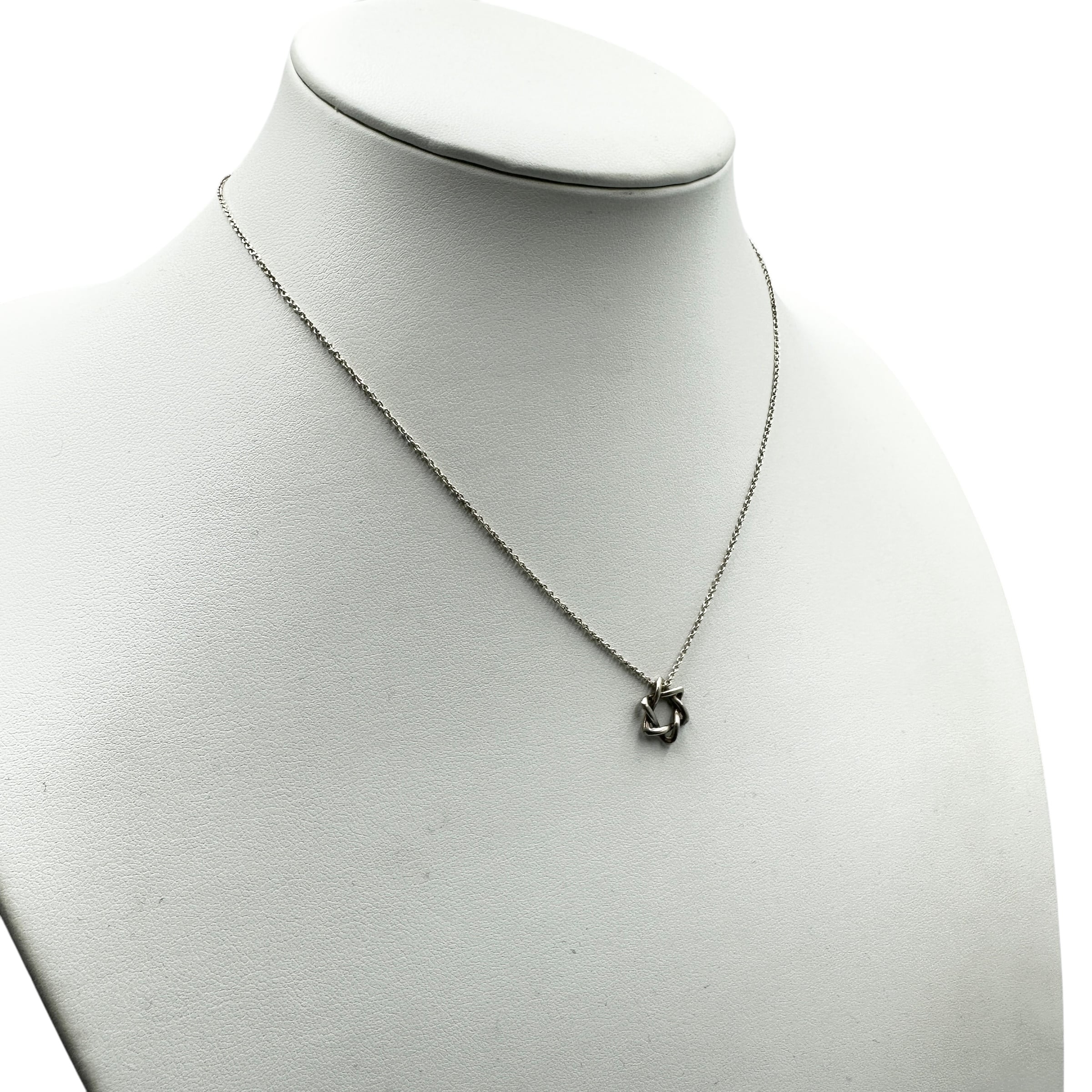 TIFFANY & Co. ティファニー スターオブダビデ ネックレス 17988
