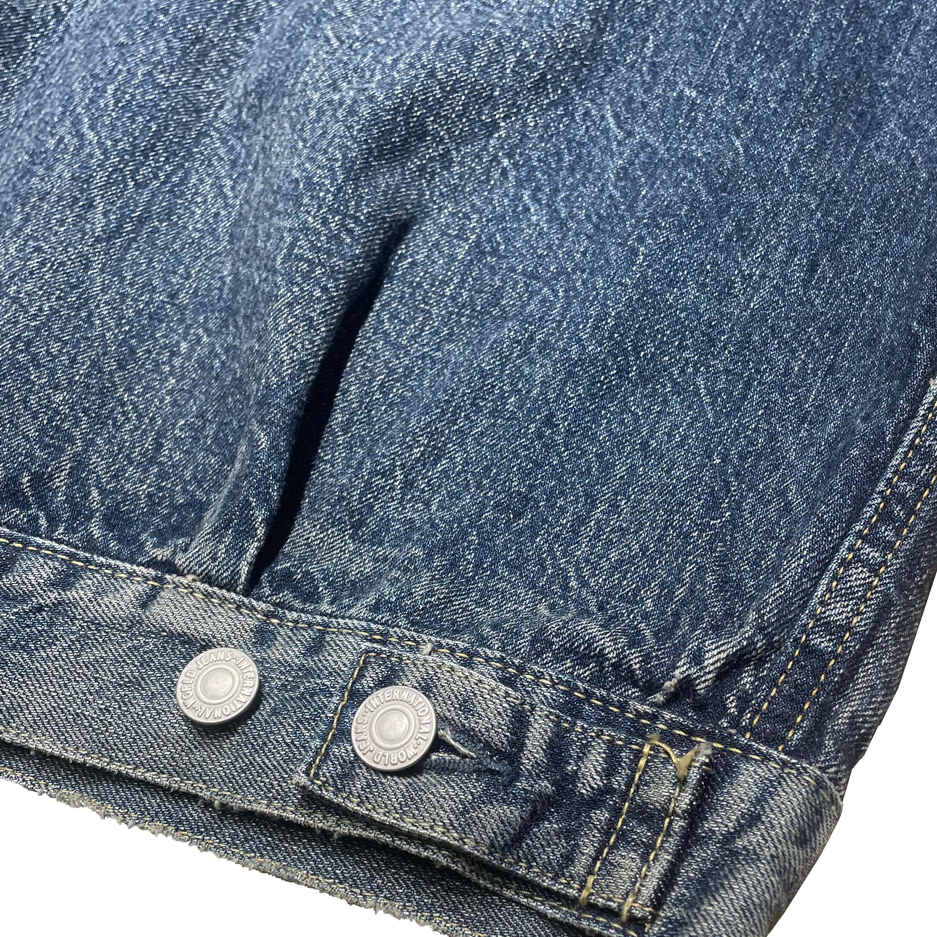 Benjamin Authentic Club Vintage Wash Denim Trucker Jacket Japan