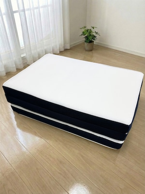 体圧分散敷ふとん　プレミアムメッシュ【三つ折り】【ダブル】