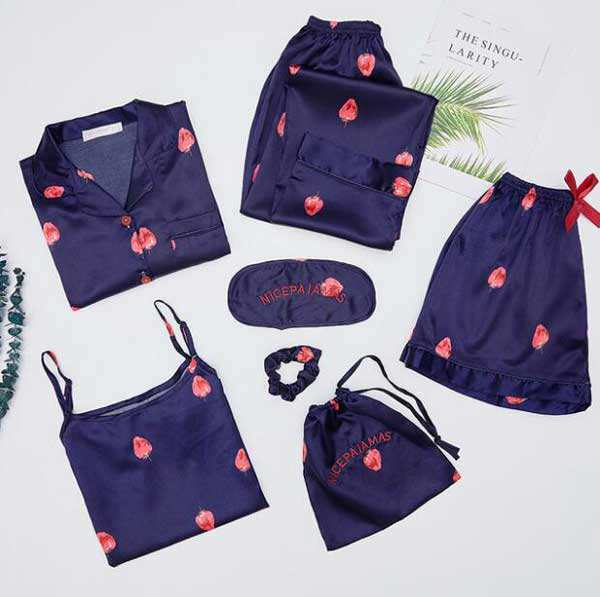 パジャマ 7点セット ルームウェア 部屋着 寝巻き ナイトウェア キャミソール ロングパンツ ショートパンツ ショート丈 ロング丈 Vネック ストレート リボン 前開き お得 かわいい 大人可愛い きれいめ シンプル おしゃれ こなれ感 ラフ ラブリー ルーズ セクシー エレガント パジャマ 7点セット ルームウェア 部屋着 寝巻き ナイトウェア