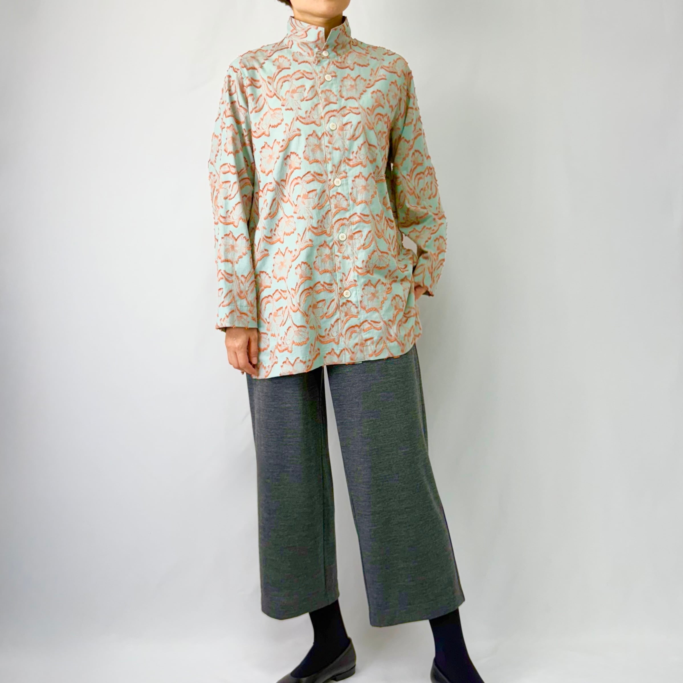 [試着のみ]通販生活　ビーエクス　ペグトップパンツ　38 試着のみ]通販生活 ビーエクス ペグトップパンツ 38