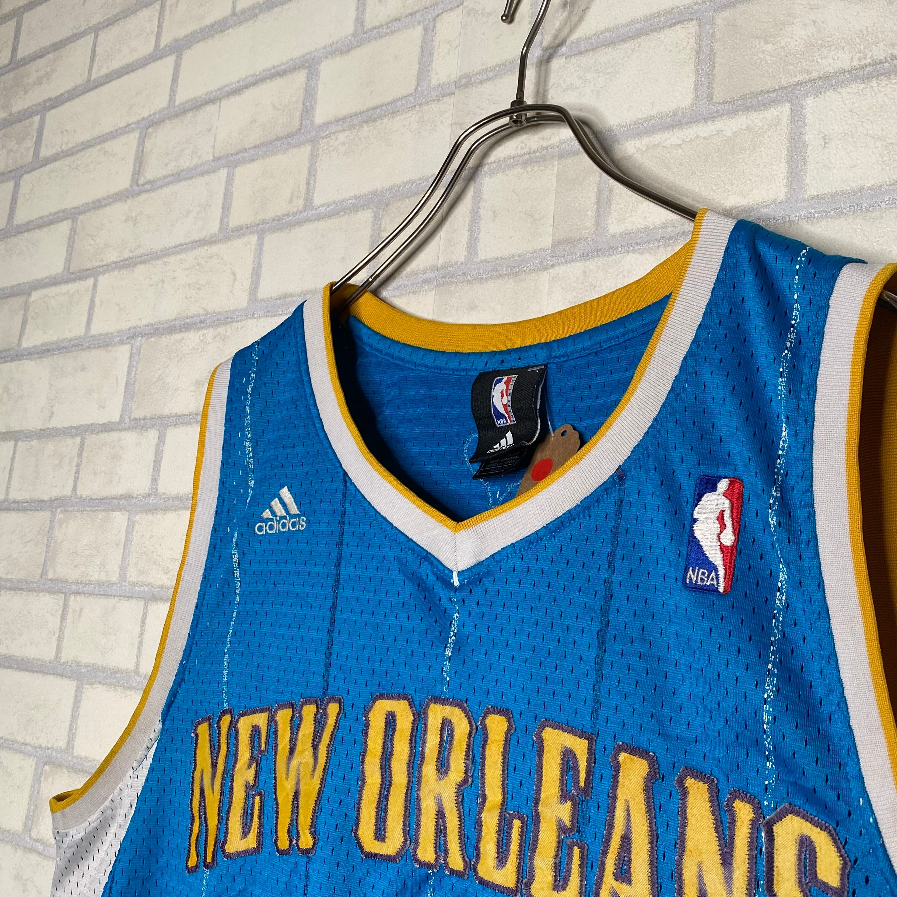 adidas × NBA ゲームシャツ XL タンクトップ ユニフォーム 刺繍 状態 