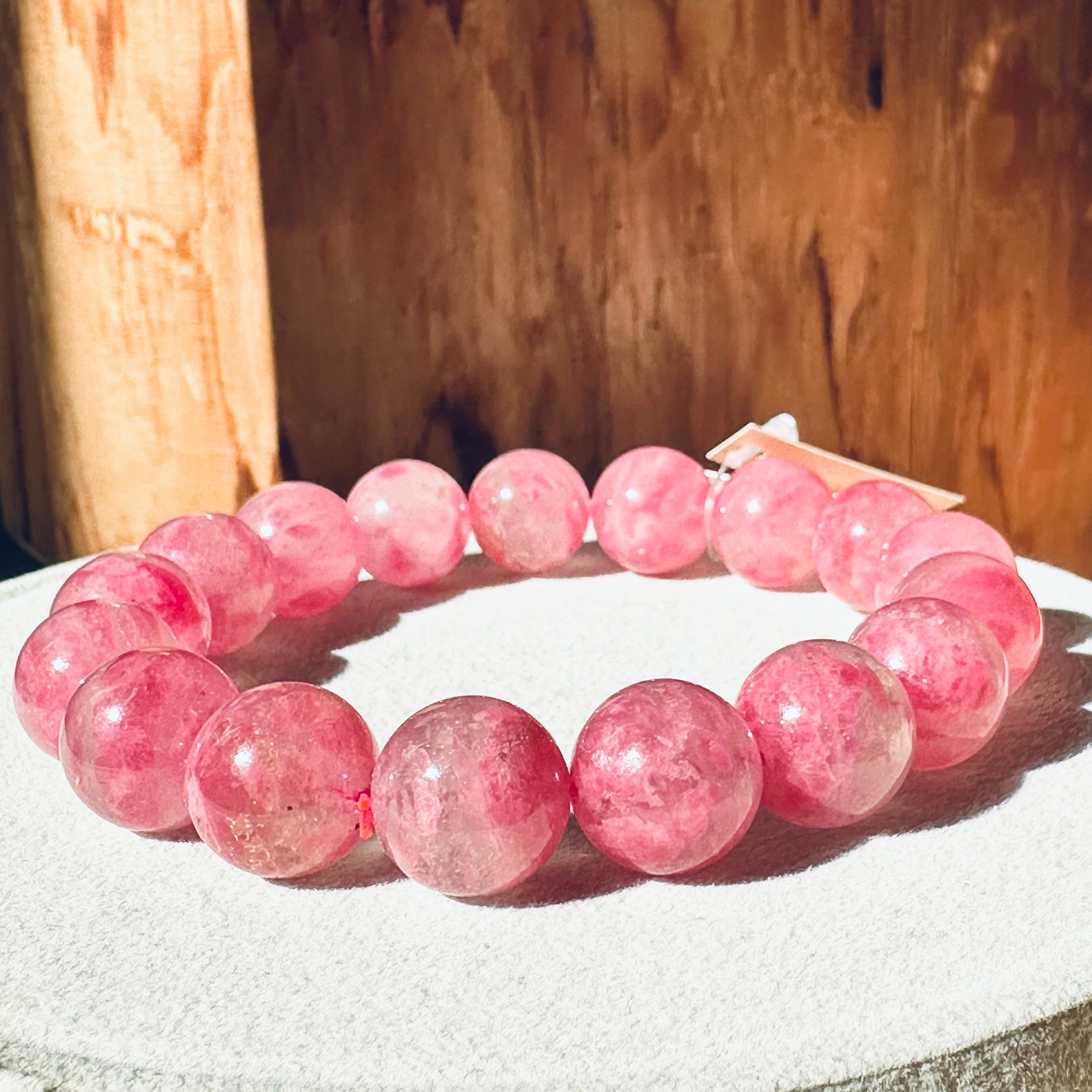 ◇ピンクサゲニティッククォーツ◇デザインブレスレット | WISH
