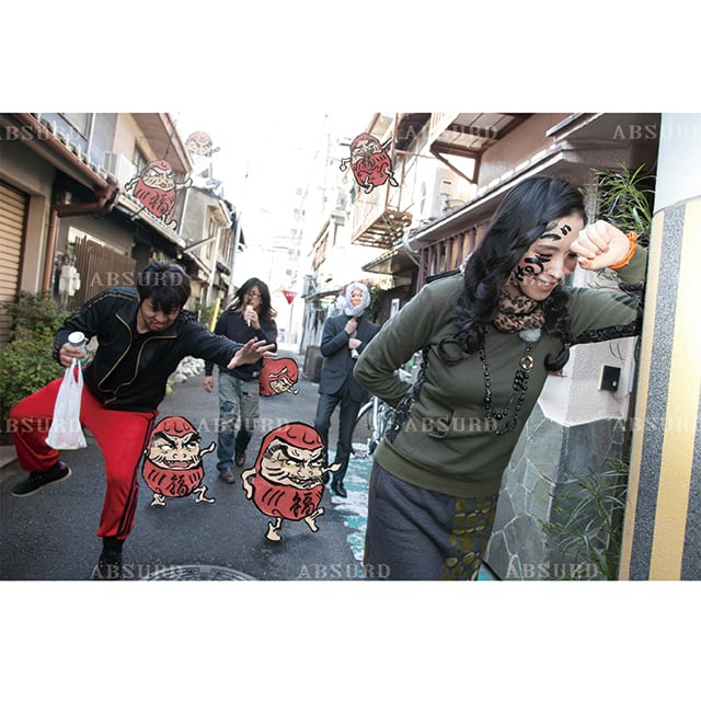 限定50】【額セット】ABSURD アートポスター【Stop】A3サイズ ART