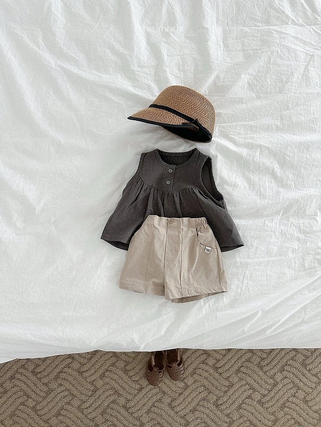 minirobe26su_Twill Short Pants