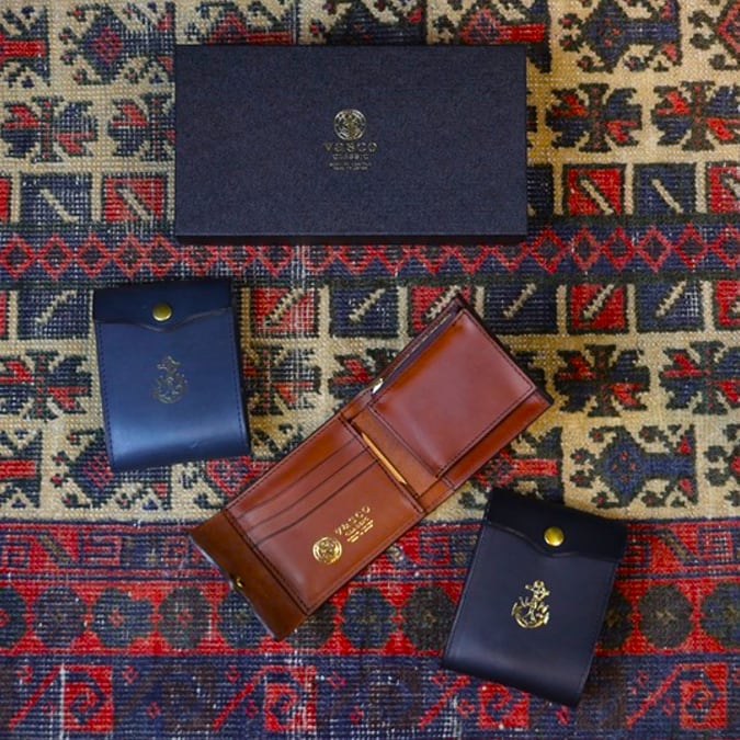 VASCO(ヴァスコ)~LEATHER NAVAL MIDDLE WALLET~