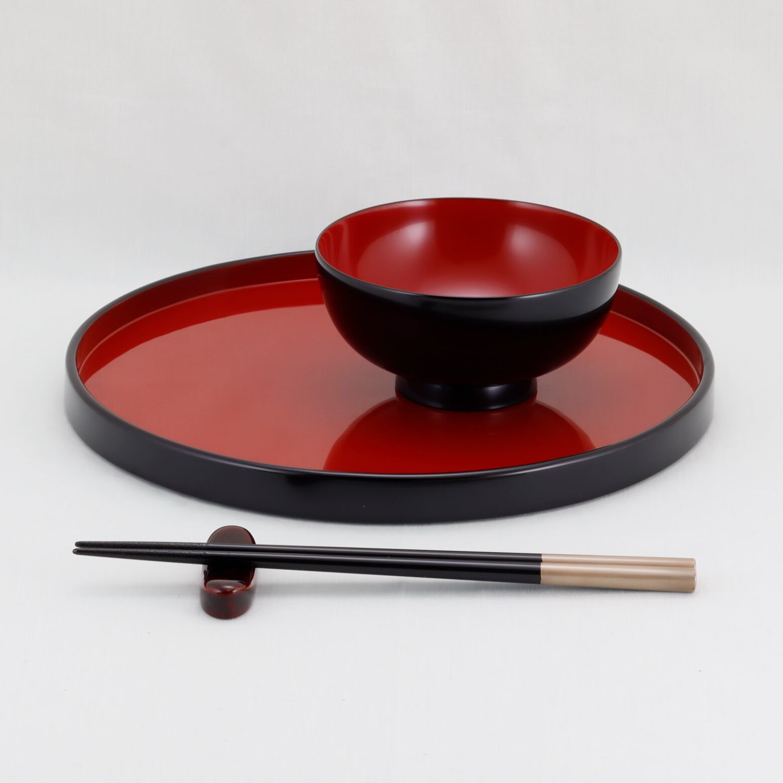 400-1 輪島塗 汁椀／黒内朱塗 | 輪島塗 加藤漆器店 公式