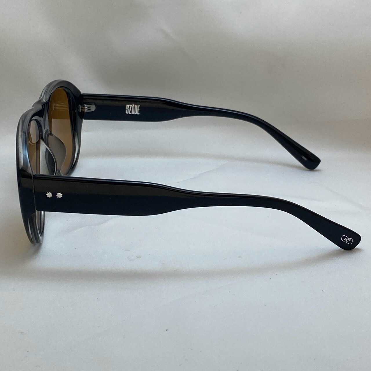 SZADE サングラス AUSTIN elysium double black / hazelnut