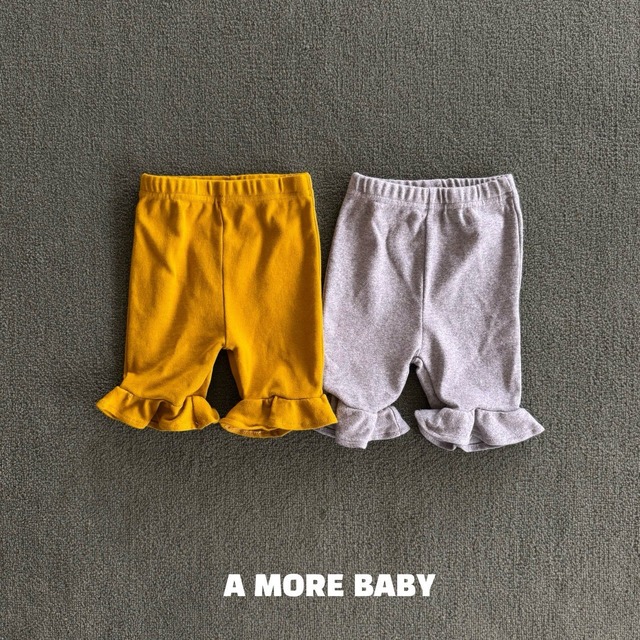 【取寄】a more baby｜frill leggings｜フリルレギンス｜1-2｜baby｜26 autumn