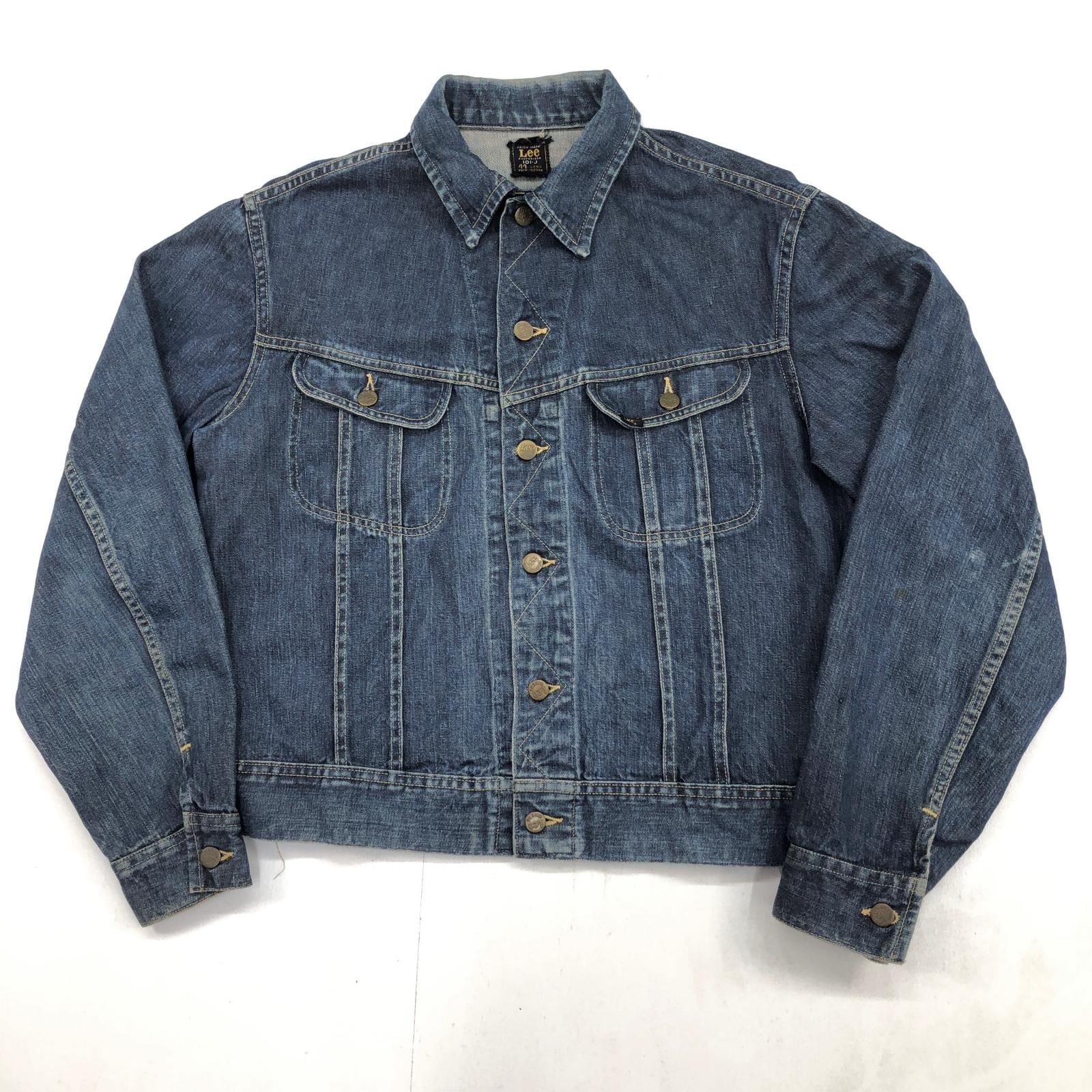 LEE リー 101-J 60年代 USA製 色濃い目 デニム ジャケット トラッカー