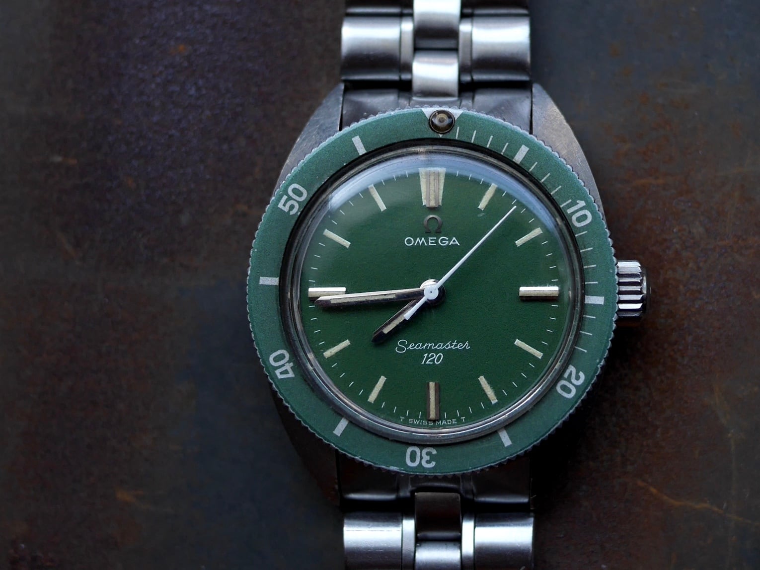 OMEGA】1970s シーマスター120 ボーイズサイズ ノンデイト手巻き OMEGA】1970s シーマスター120 ボーイズサイズ ノンデイト手巻き