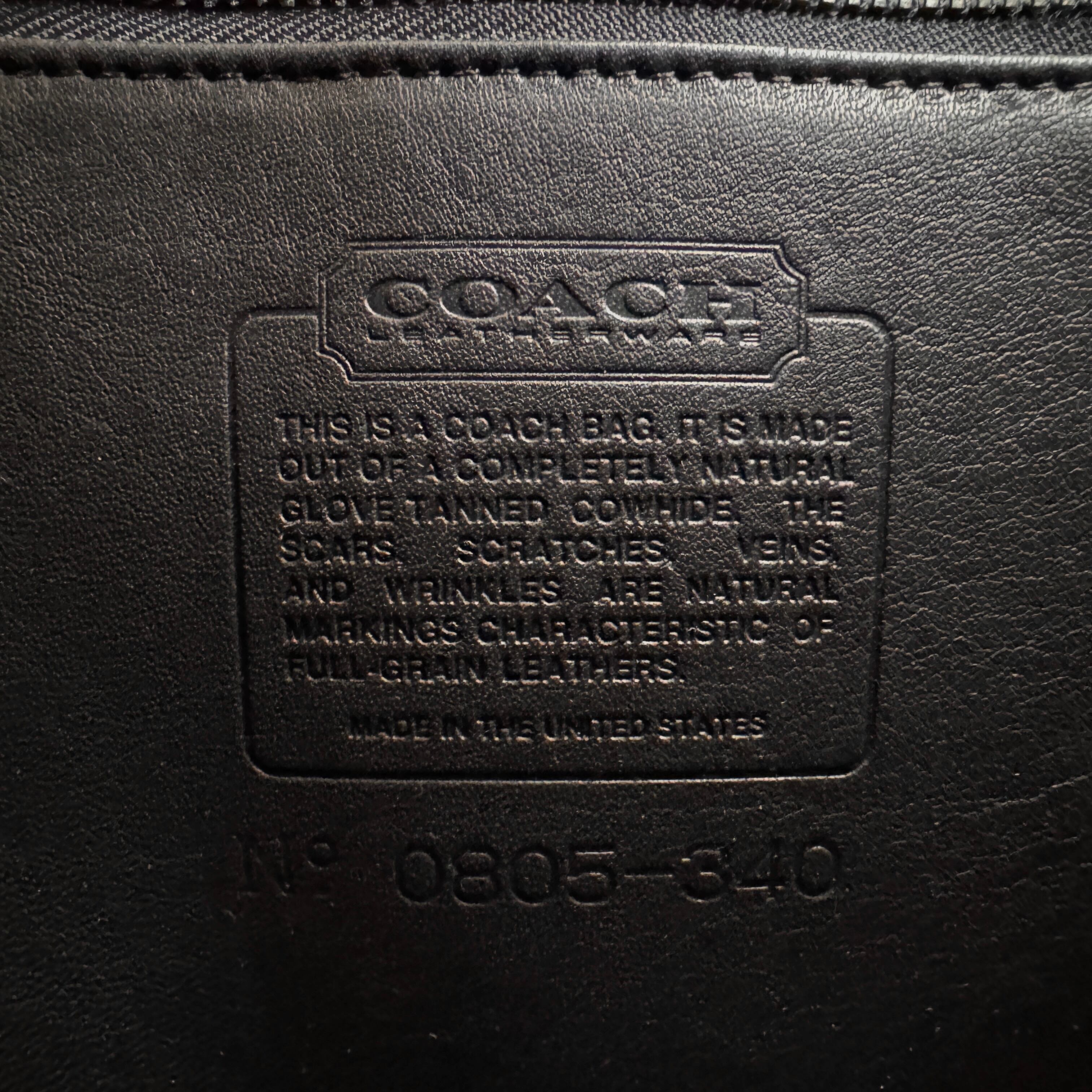 NEW Vintage Coach 9948 Canterbury (Nottingham) Bag USA | ONE VINTAGE