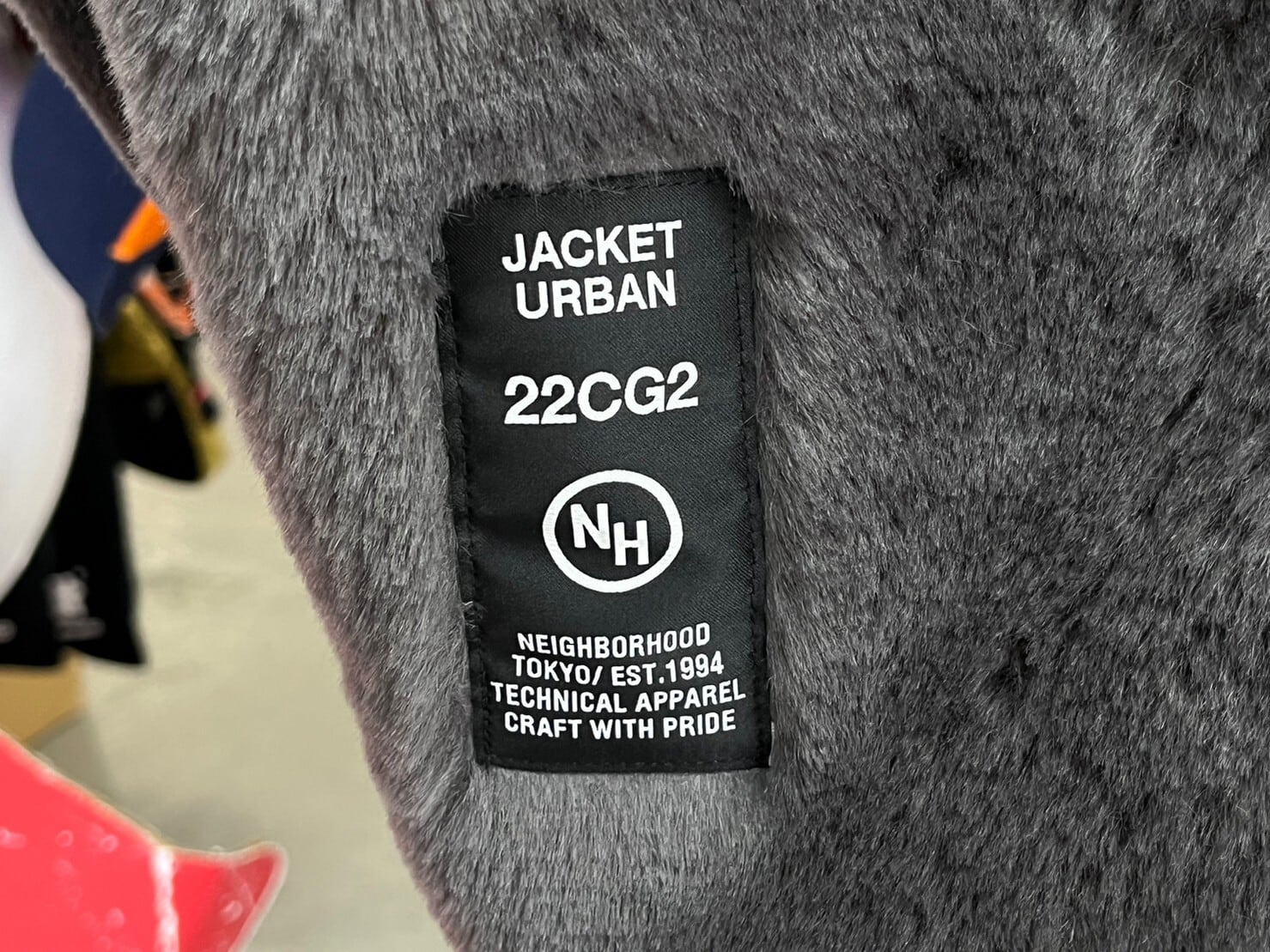 NEIGHBORHOOD 22AW FUR HOODED JACKET GREY LARGE 42347 | BRAND NEIGHBORHOOD 22AW FUR HOODED JACKET GREY LARGE 42347 | BRAND
