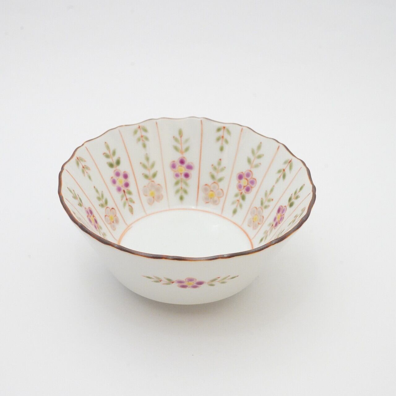 【色絵遊 小高裕子】小鉢 赤小花 34