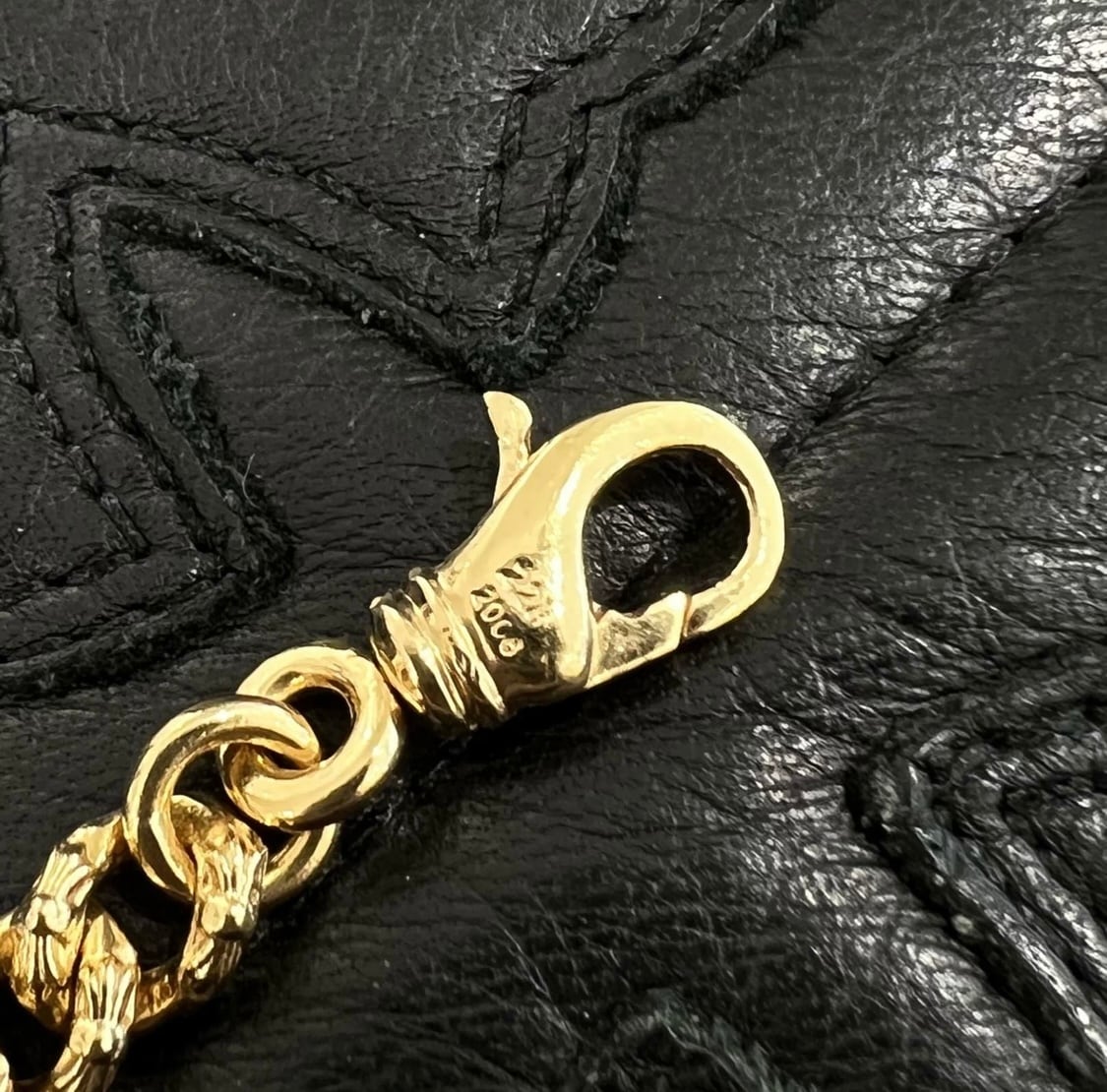 は*め様 クロムハーツChrome Hearts ファンシーミニブレス CHROME HEARTS 22K Extra Mini Fancy Chain Bracelet クロムハーツ 22K