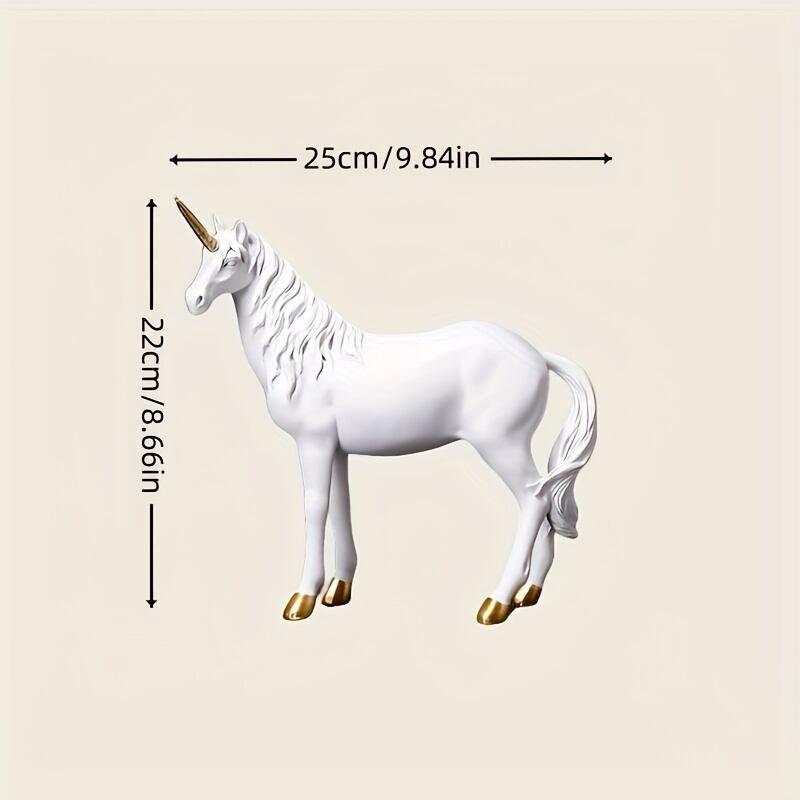 オブジェ ユニコーン エレガント おしゃれ かわいい インテリア 置物