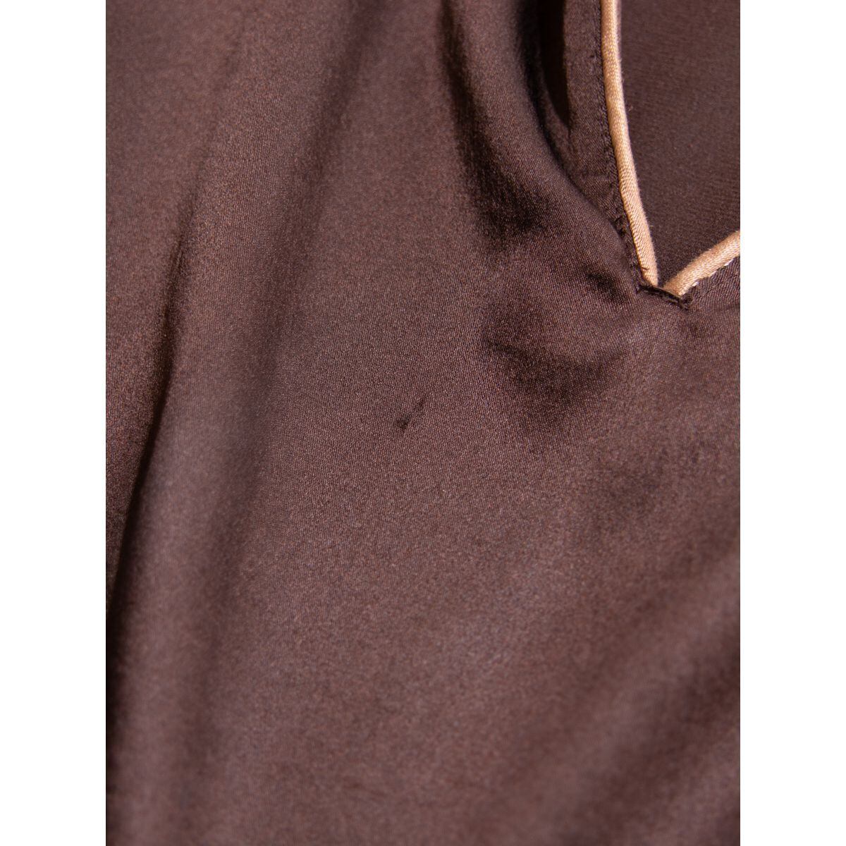 【EQUIPMENT】90's Silk-Polyurethane pullover blouse(エキプモン ストレッチシルクプルオーバーブラウス シャツ)11c