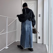 デニムキャミジャンパーSK/ブルー