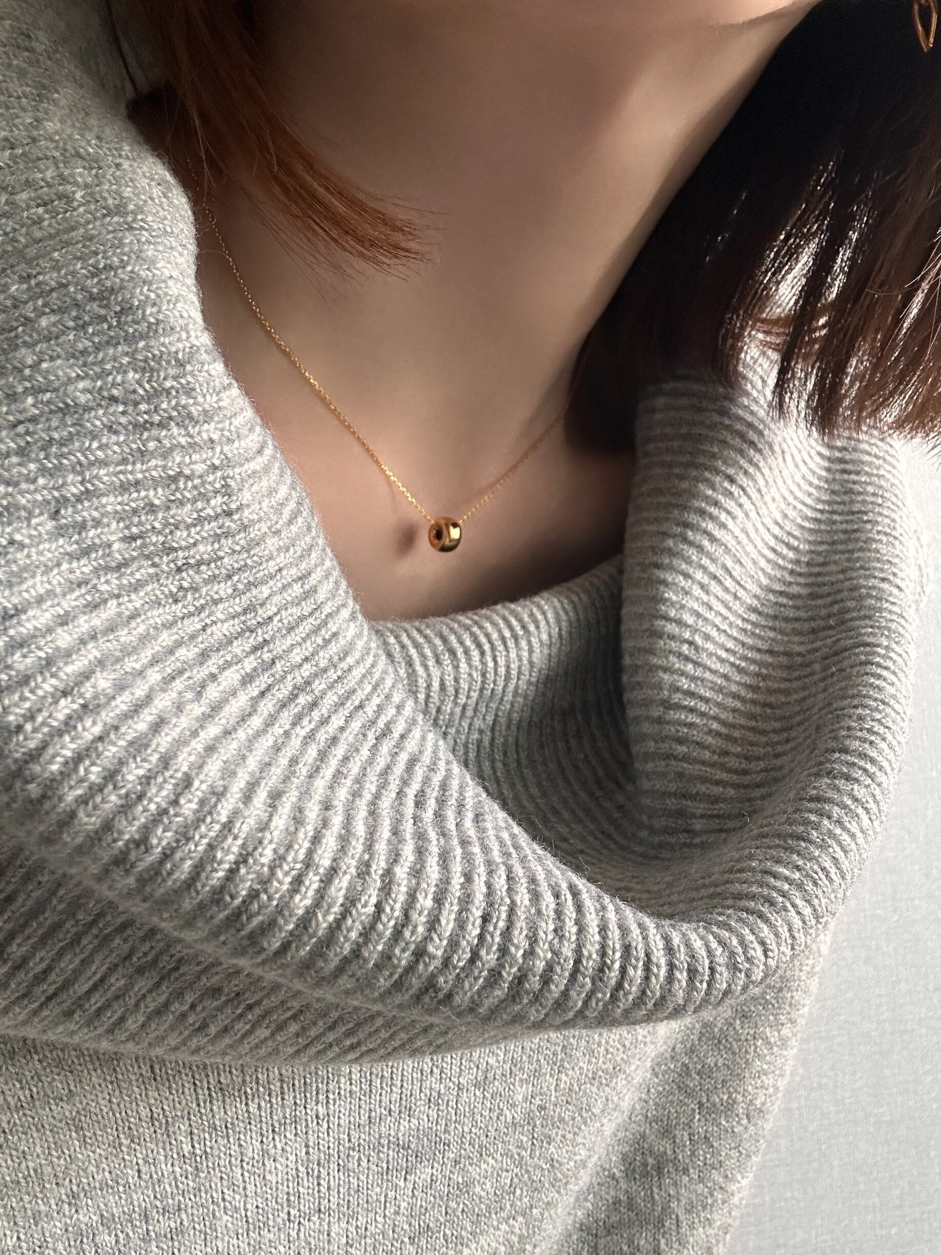 Single-bead necklace ◇ NG26003