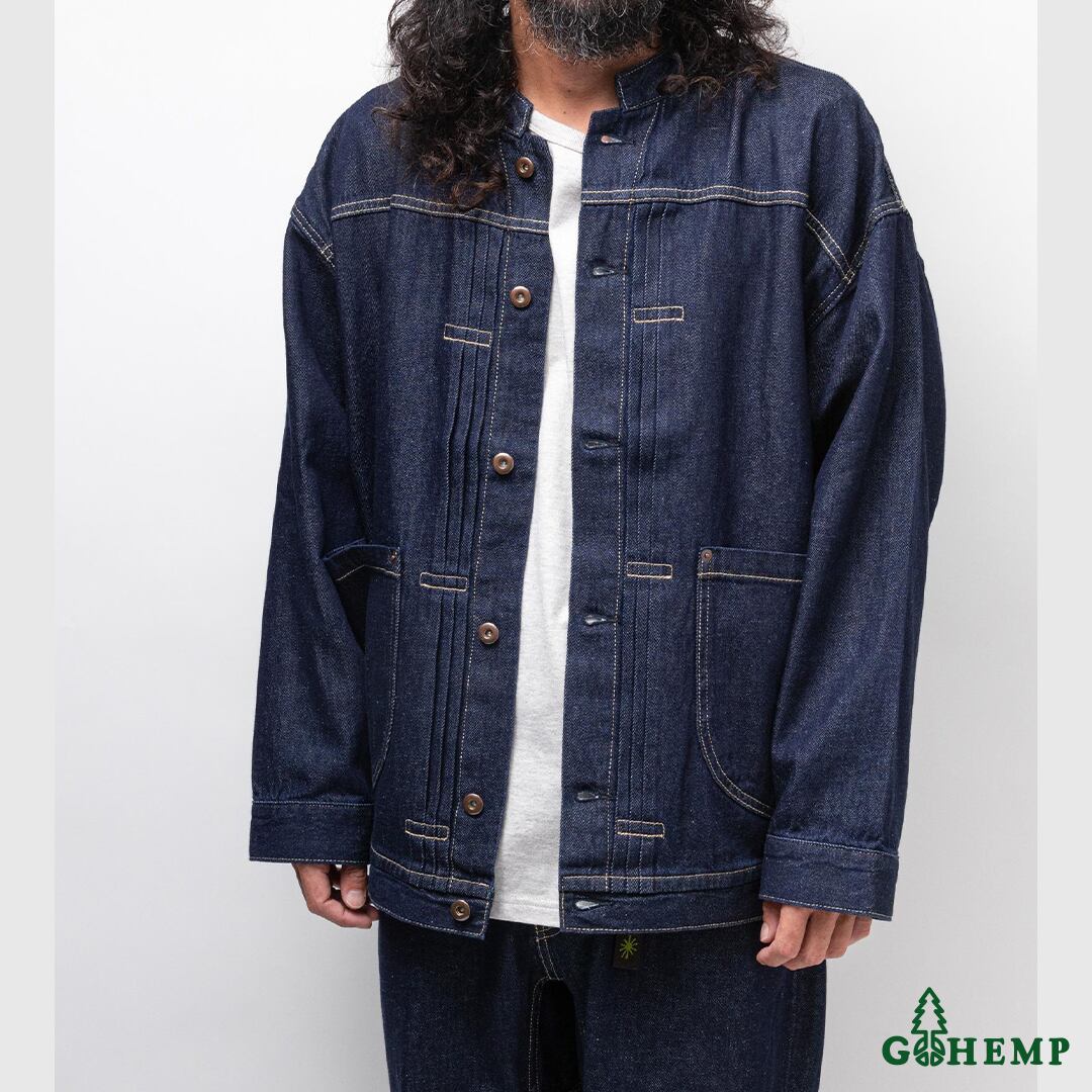 GOHEMP / ゴーヘンプ】3 TACK G-JAN (ONE WASH) / ３タックGジャン