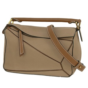 Used LOEWE ロエベ パズルバッグ スモール グレージュ A510S21X67 超美品