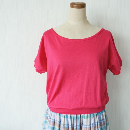 miss clhoe / リブ付きカットソー