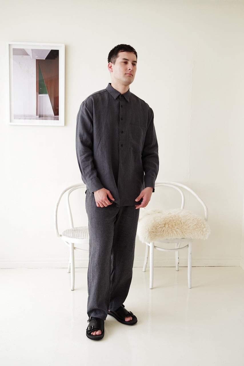 French Linen Lawn Trousers (再入荷予定)