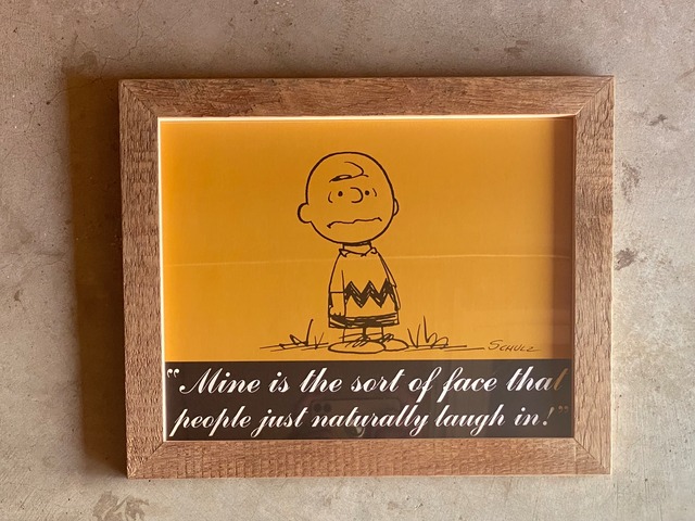 60s PEANUTS DATE BOOK POSTER FRAMING【33】