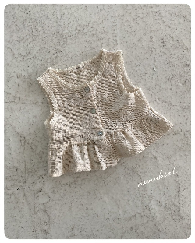 [ 即納 ] nunubiel / (kids)jasmin vest
