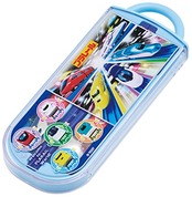 スケーター(Skater) トリオセット 箸 スプーン フォーク プラレール 23 子供用 抗菌 日本製 TACC2AG-A