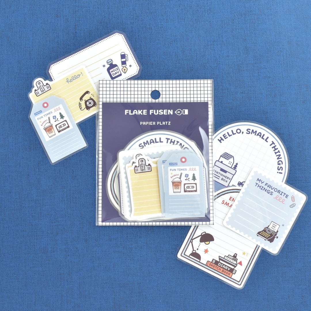 2月中旬再販予定＞eric フレーク付箋 | パピアプラッツBASE店