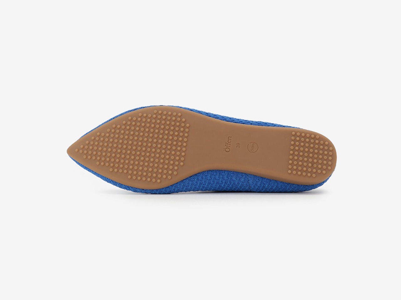 pointed-RECTANGULAR / METALLIC BLUE