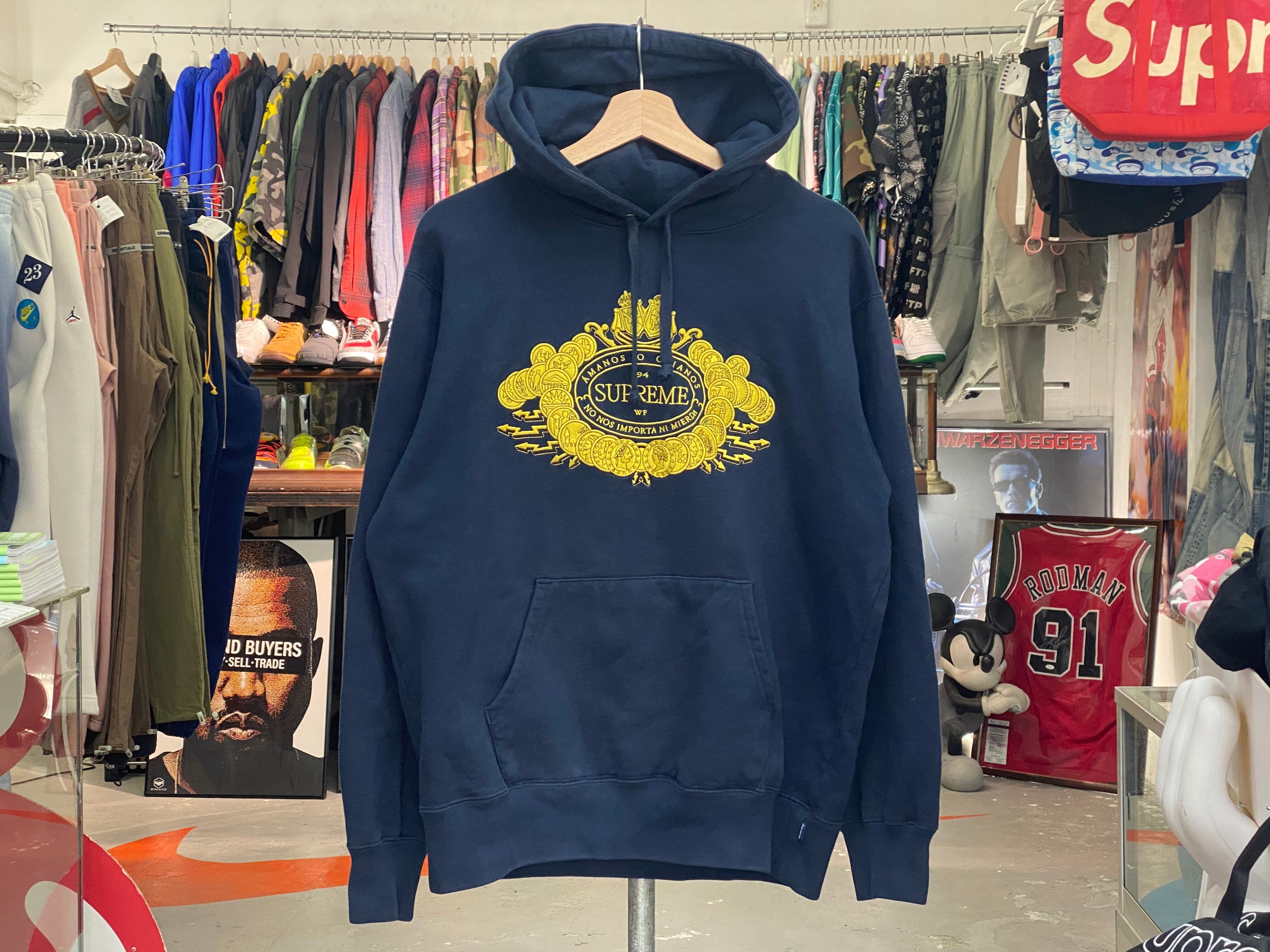 Supreme AMANOS O ODIANOS HOODIE MEDIUM NAVY 60KC4110 | BRAND BUYERS OSAKA