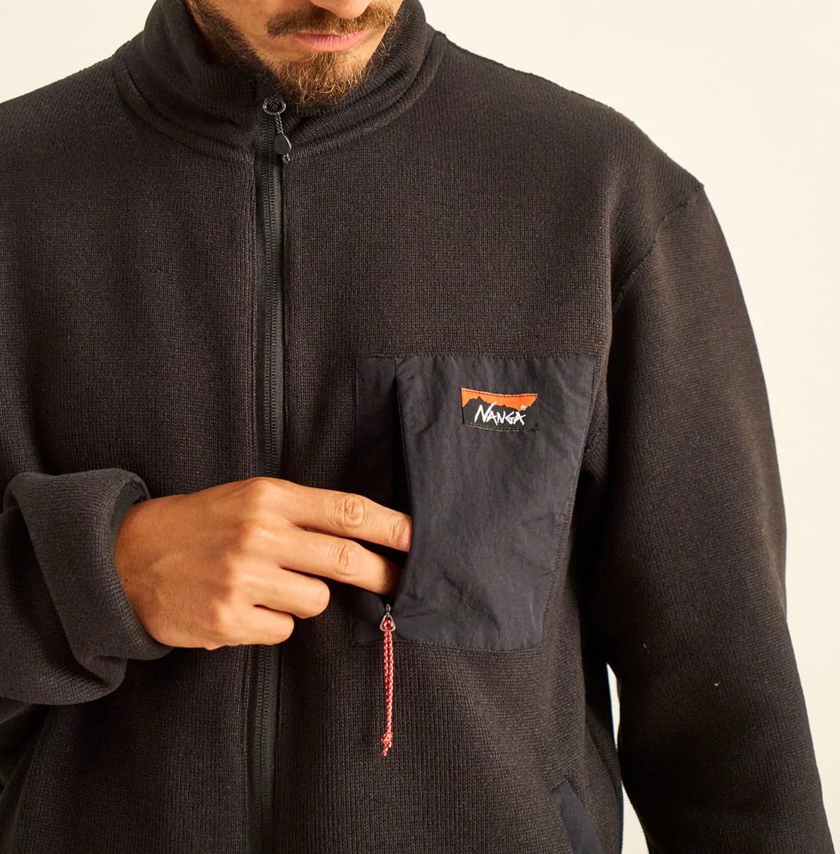 【売り切り】NANGA POLARTEC FLEECE ZIP BLOUSON