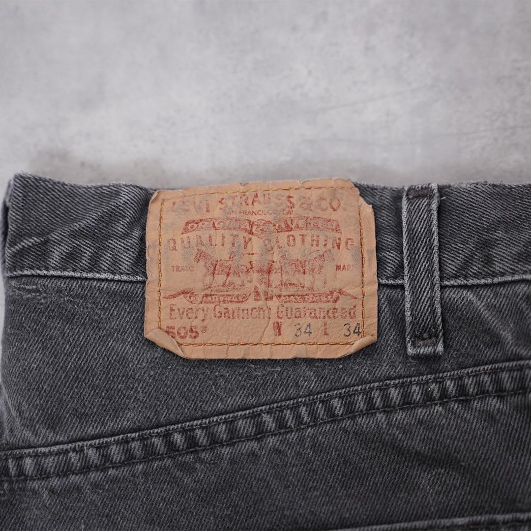 リーバイス505 Levis W34 ブラックデニム 00s 黒 15098 | fuufu