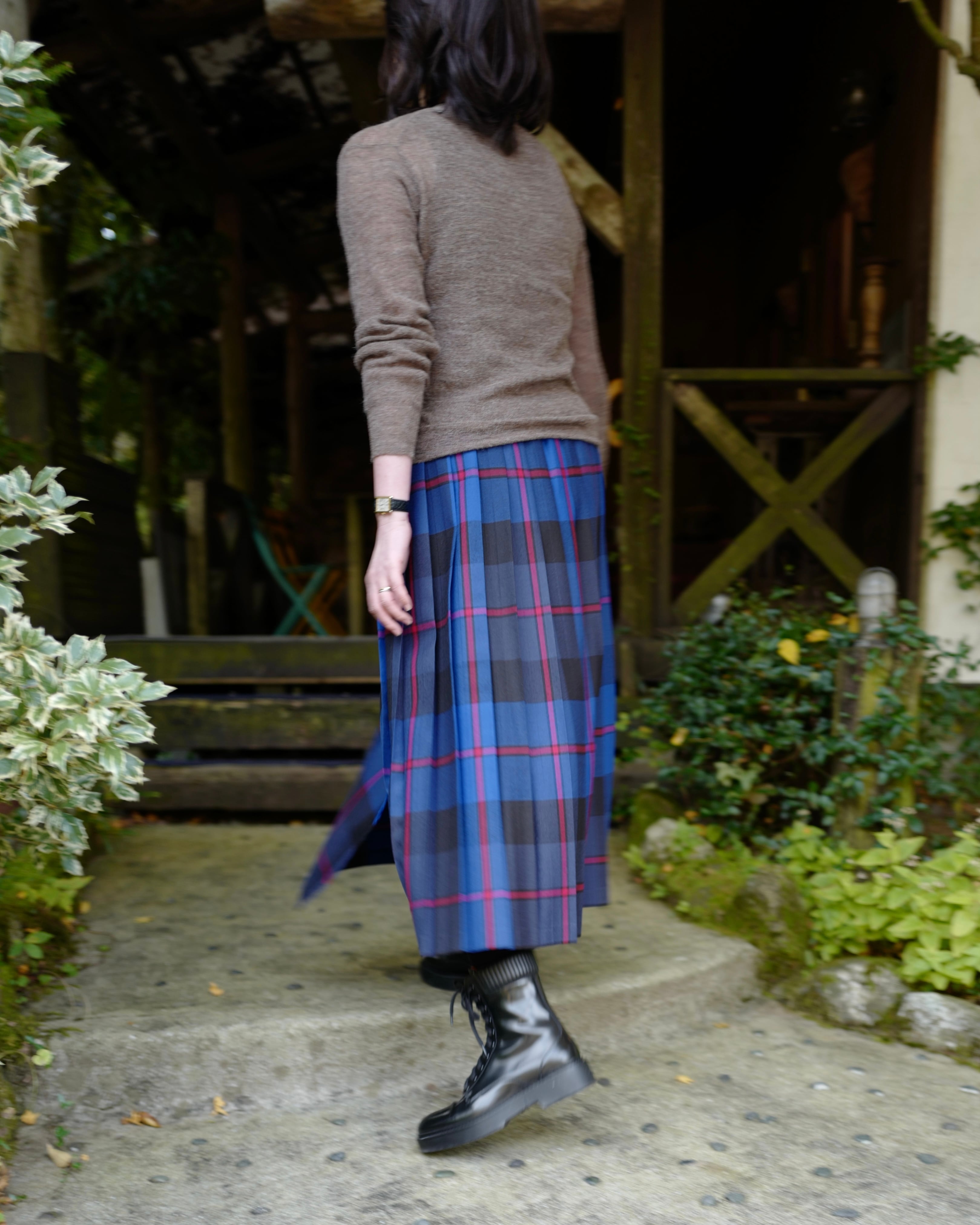 新品　O'NEIL OF DUBLIN イージー　ロング　キルト スカート O'NEIL of DUBLIN（オニールオブダブリン） ONEIL OF DUBLIN EASY LONG