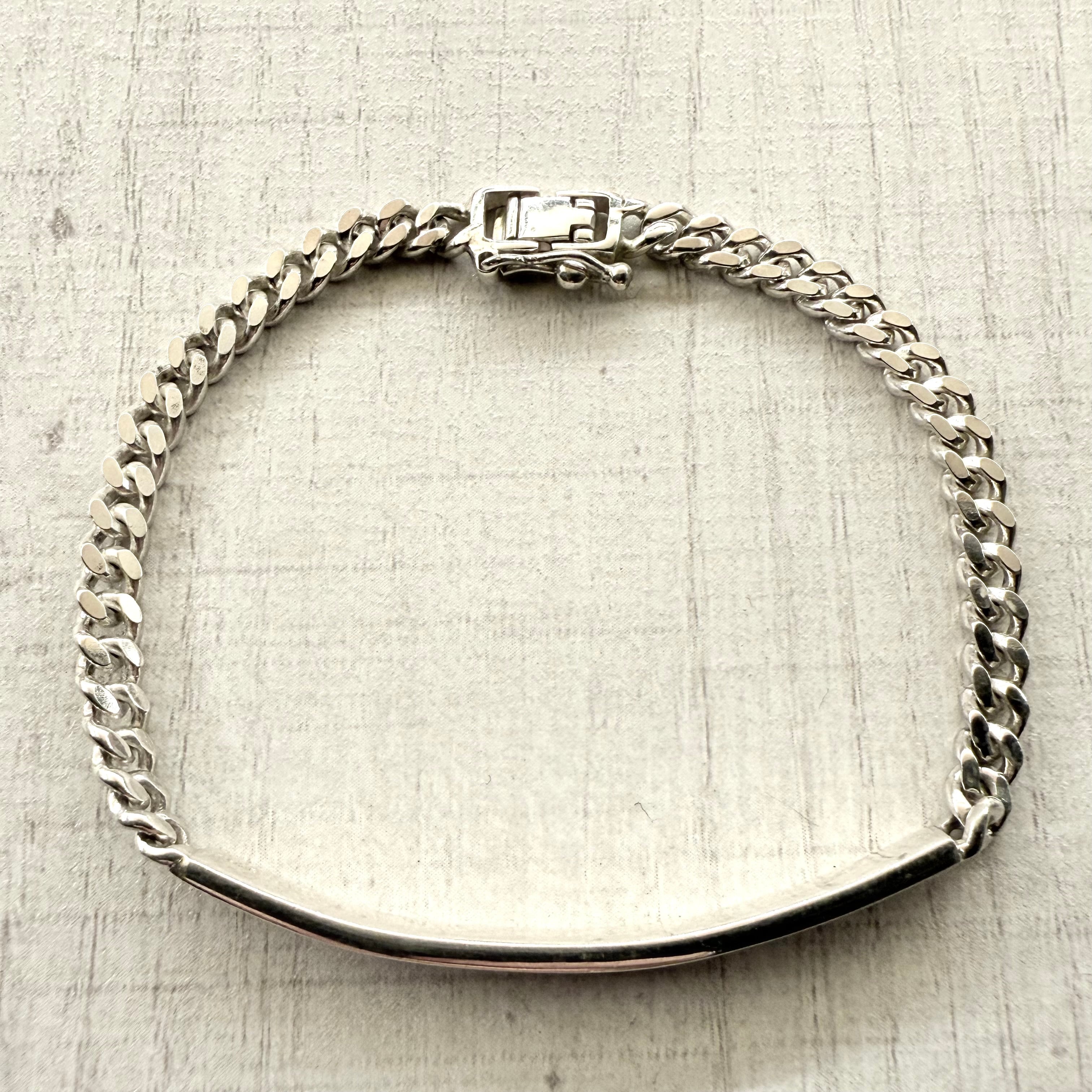 INFINITY CHAIN MANTEL BRACELET -SILVER925- マンテルブレスレット