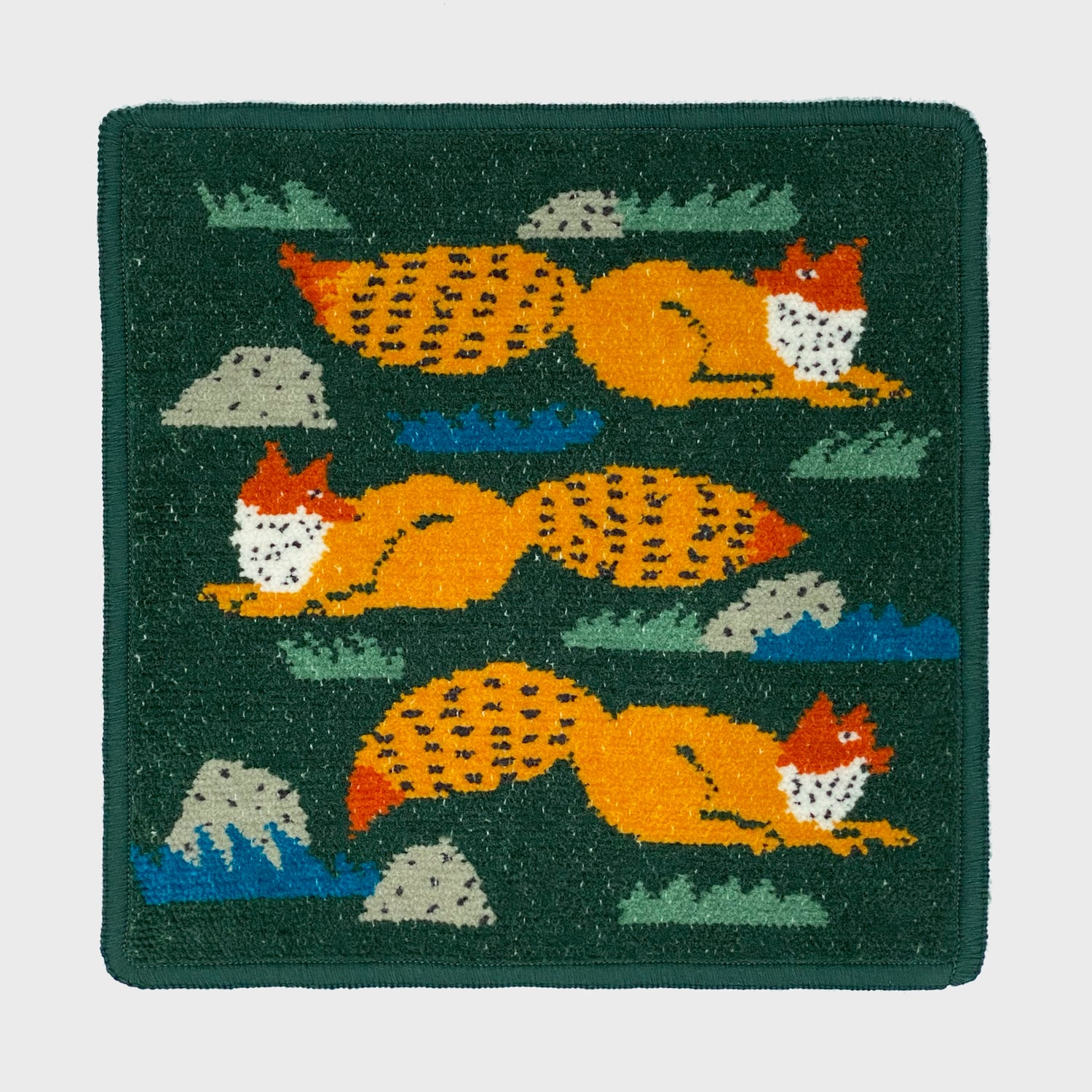 その他 MIYUKI Miyuki Matsuo】 松尾ミユキ CHENILLE HANDKERCHIEF キツネ シェニール