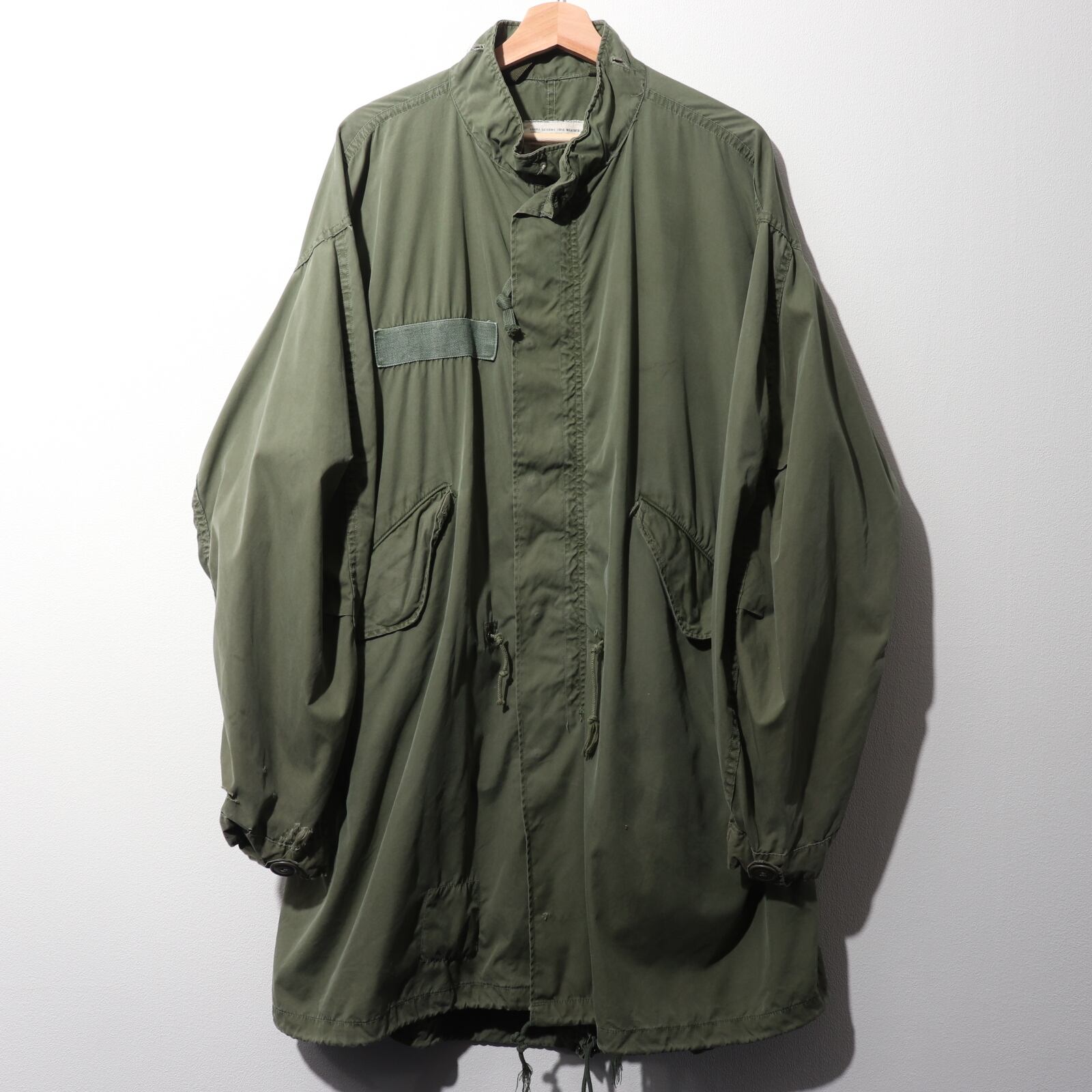 M-R 米軍実物 M-65 フィッシュテールパーカー 73年 モッズコート  
