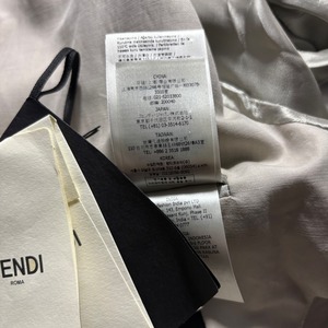 FENDI double breasted tailored jacket