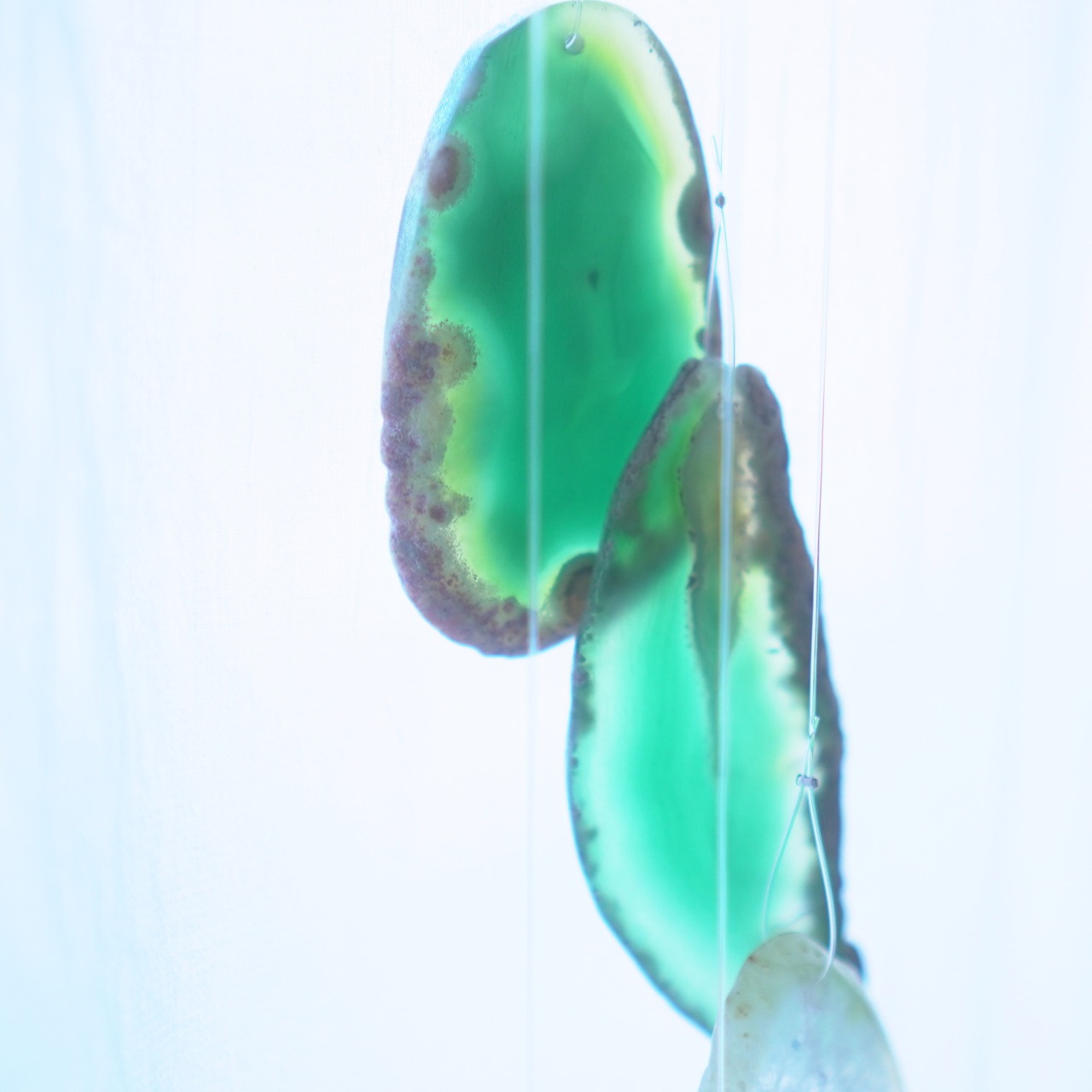 KOMOREBI 07 - アゲートヒーリングチャイム / Agate Sun Catcher Wind Chime 927