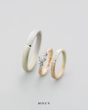 事例｜婚約指輪＋結婚指輪 3本セット